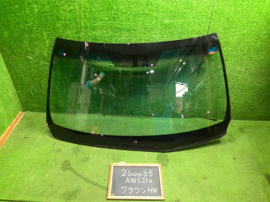 【中古】クラウン DAA-AWS210 フロントウインドガラス 56101-30968