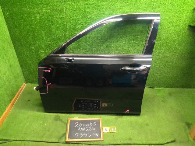 【中古】クラウン DAA-AWS210 左フロントドアＡＳＳＹ 67002-30A60