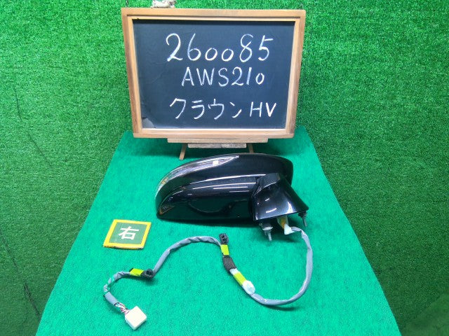 【中古】クラウン DAA-AWS210 右サイドミラー 87910-30B11-C1
