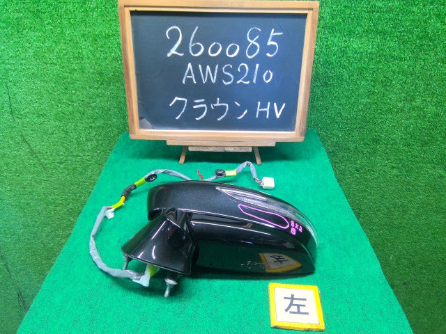 【中古】クラウン DAA-AWS210 左サイドミラー 87940-30B71-C1