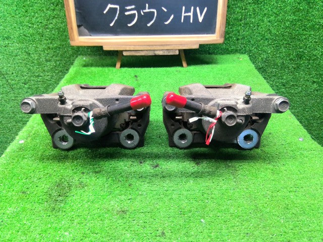 【中古】クラウン DAA-AWS210 左右リアブレーキキャリパーセット 47830-30420