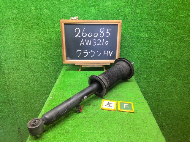 【中古】クラウン DAA-AWS210 左フロントストラット ショックのみ