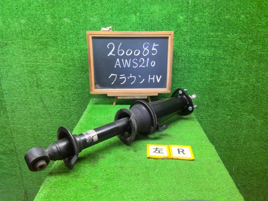 【中古】クラウン DAA-AWS210 左リアストラット ショックのみ