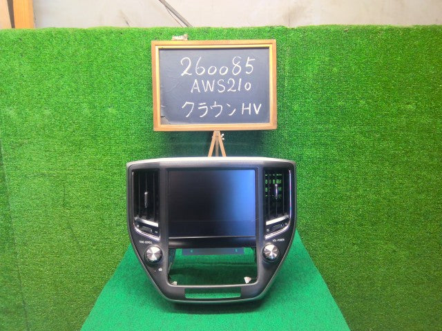 【中古】クラウン DAA-AWS210 ナビ マルチモニター