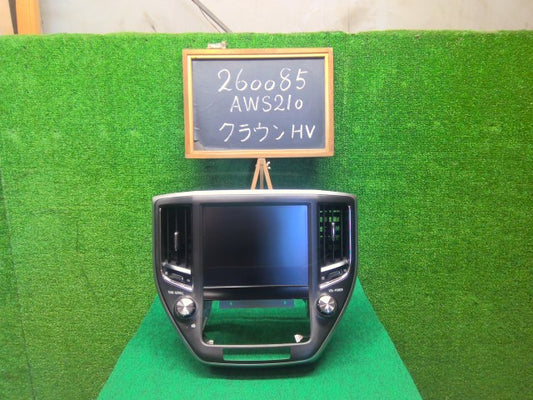 【中古】クラウン DAA-AWS210 ナビ マルチモニター