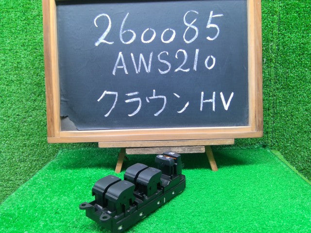 【中古】クラウン DAA-AWS210 パワーウインドウスイッチ 84040-30250