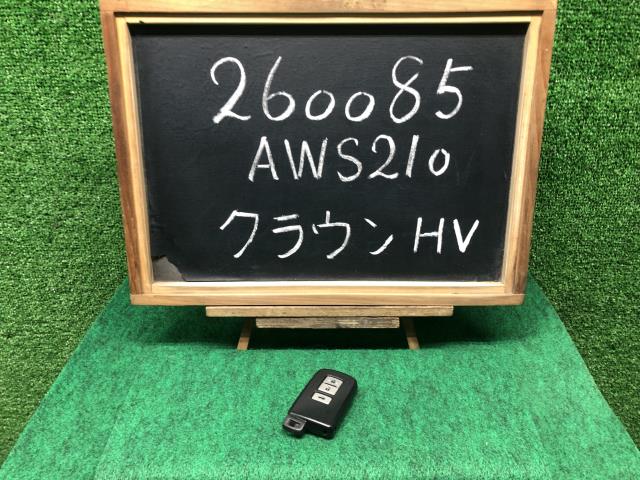 【中古】クラウン DAA-AWS210 キーレスリモコン 89904-30F00
