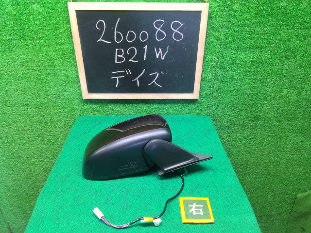 【中古】デイズ DBA-B21W 右サイドミラー 96301-6A33F