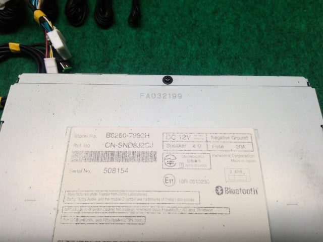 【中古】デイズ DBA-B21W カーナビゲーション MM318D-W