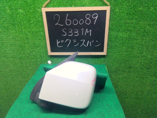 【中古】ピクシス EBD-S331M 左サイドミラー 87940-B5020-A1