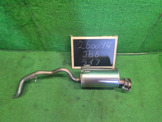 【中古】ライフ UA-JB6 リアマフラー 18307-SFB-013