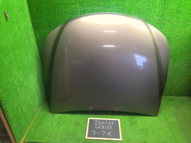 【中古】マークＸ DBA-GRX135 ボンネットフード 53301-22430