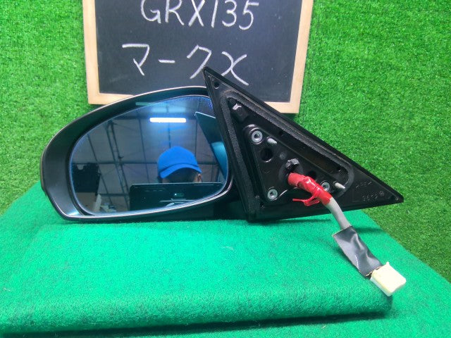 【中古】マークＸ DBA-GRX135 左サイドミラー 87940-22A60