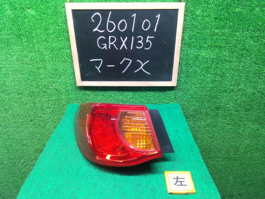 【中古】マークＸ DBA-GRX135 左テールランプ 81560-22A30