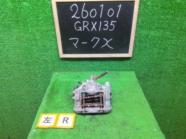 【中古】マークＸ DBA-GRX135 左リア キャリパー