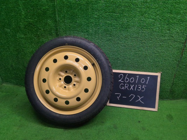 【中古】マークＸ DBA-GRX135 テンパー スペアー