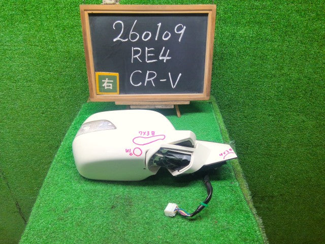 ＣＲ－Ｖ DBA-RE4 右サイドミラー 76200-SWA-J51ZE 自社品番260109 NH624P