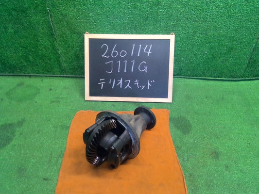 【中古】テリオスキッド ABA-J111G リア デフ