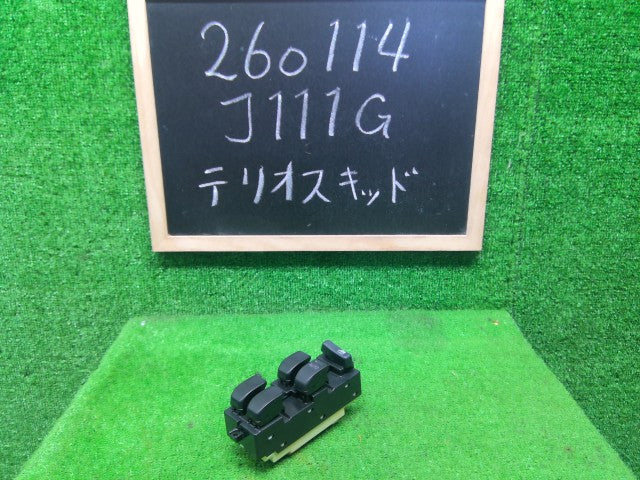 【中古】テリオスキッド ABA-J111G パワーウインドウスイッチ 84820-B4040
