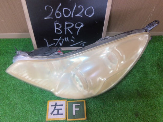 【中古】レガシィ DBA-BR9 左ヘッドランプ 左ヘッドライト