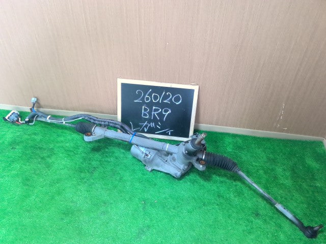 【中古】レガシィ DBA-BR9 ステアリングギアボックス パワステ