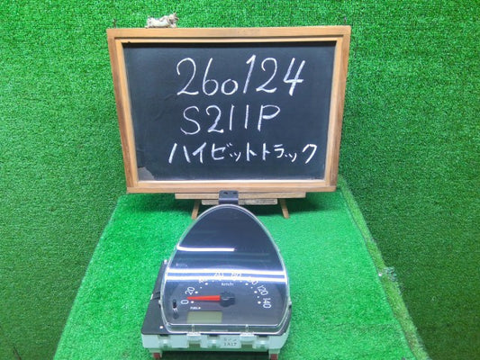 【中古】ハイゼット EBD-S211P スピードメーター 83220-B5B00