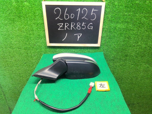 【中古】ノア DBA-ZRR85G 左サイドミラー 87940-28B70