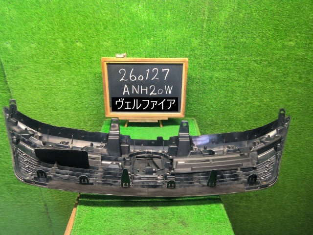 ヴェルファイア ラジエータグリル DBA-ANH20W 53101-58181 3R9 自社品番260127 中古