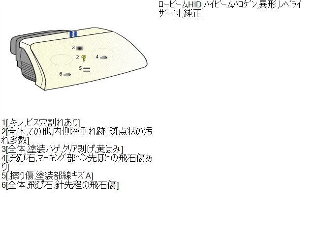 ヴェルファイア 右ヘッドランプＡＳＳＹ DBA-ANH20W 81110-58221