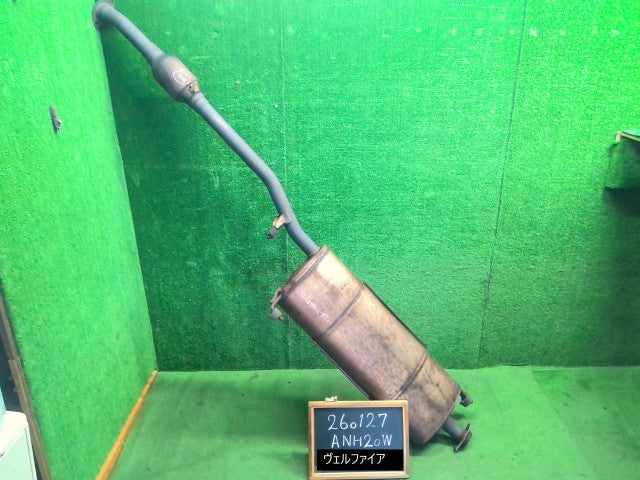 ヴェルファイア エキゾーストセンターマフラー DBA-ANH20W 17420-28A20 3R9 自社品番260127 中古