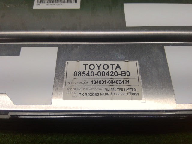 ヴェルファイア フリップダウンモニター DBA-ANH20W 3R9