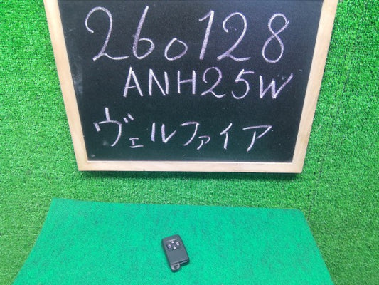 ヴェルファイア キーレスリモコン DBA-ANH25W 89904-28440