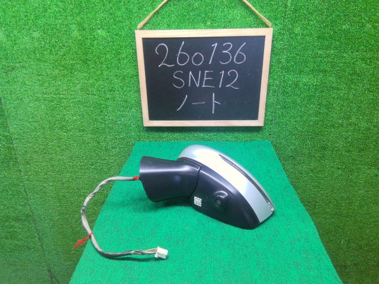 【中古】ノート DAA-SNE12 左サイドミラー 96302-5WJ3B