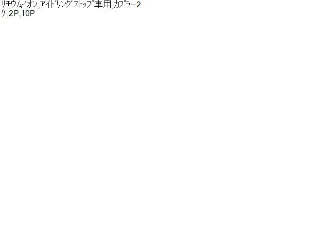 ハスラー ＨＶ・ＥＶ・ＦＣＶバッテリー DAA-MR41S 96510-85PA2