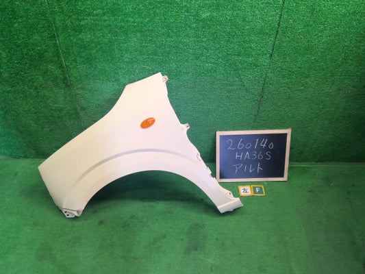 【中古】アルト DBA-HA36S 左フロントフェンダー 57711-74P02