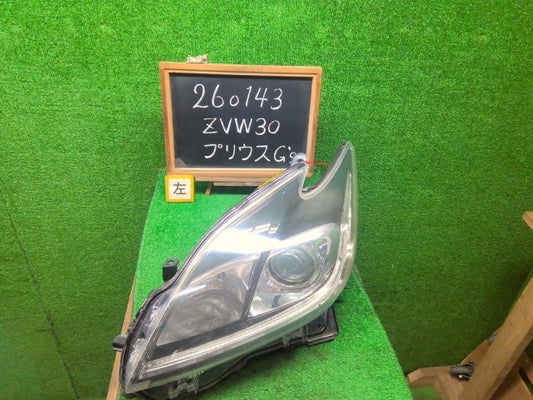プリウス 左ヘッドランプＡＳＳＹ DAA-ZVW30 81185-47571