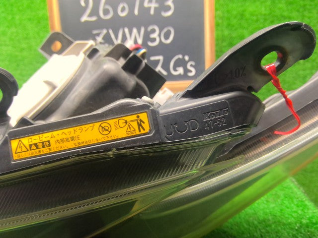 プリウス 左ヘッドランプＡＳＳＹ DAA-ZVW30 81185-47571