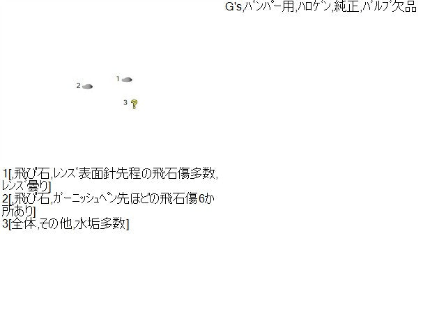 プリウス 左フォグランプ DAA-ZVW30 81220-12230