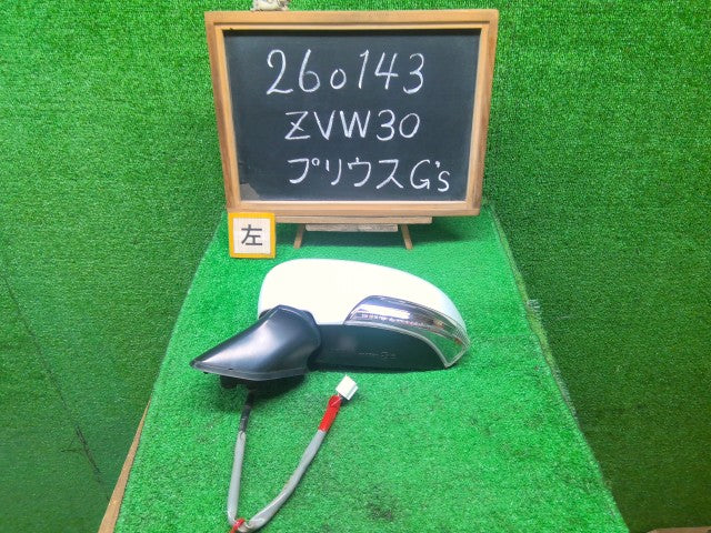 プリウス 左サイドミラー DAA-ZVW30 87940-47300