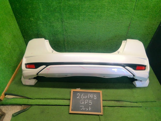 【中古】フィット DAA-GP5 ＲバンパーＡＳＳＹ 71501-T5A-J50ZX