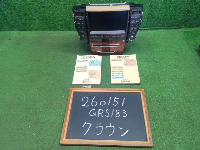 クラウン カーナビゲーション DBA-GRS183 86111-30280