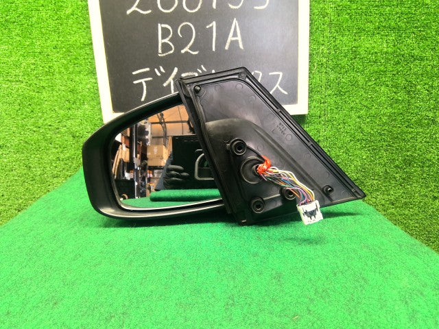 【中古】デイズルークス DBA-B21A 左サイドミラー 96302-6A40C