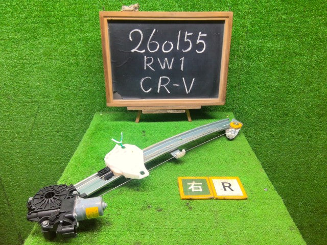 【中古】ＣＲ－Ｖ 右リアドアレギュレータ・モーター 72710-TNY-G01