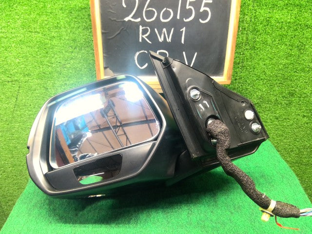 【中古】ＣＲ－Ｖ 左サイドミラー 76258-TNY-J11