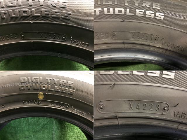【中古】スタッドレスタイヤ 17インチ 23年製 225/65R17