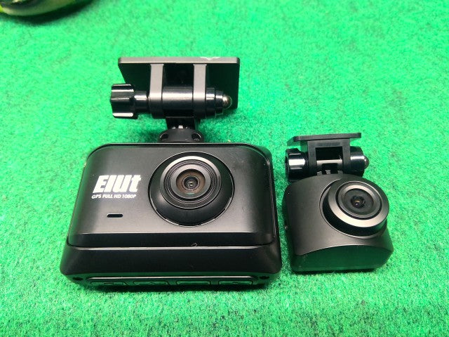 【中古】ドライブレコーダー Elut AG422-DRC 前後2カメラ