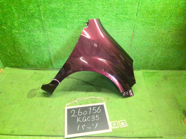 【中古】パッソ DBA-KGC35 右フロント フェンダー