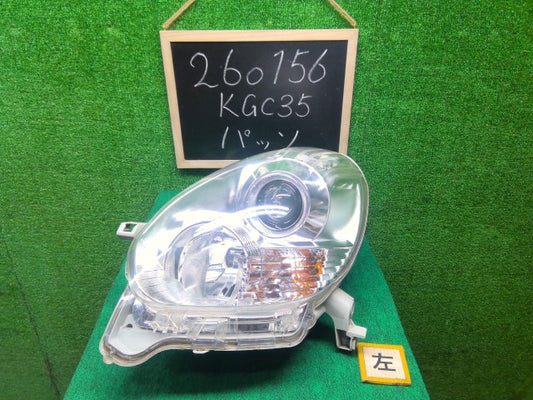 【中古】パッソ DBA-KGC35 左ヘッドランプＡＳＳＹ 81150-B1120