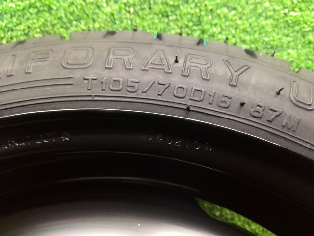 【中古】パッソ DBA-KGC35 テンパータイヤ 42611-B1050