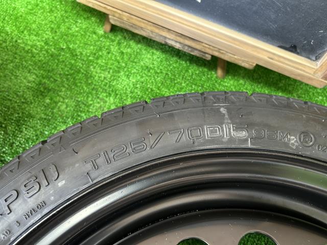 【中古】ノート DBA-E12 T125/70D15 テンパー